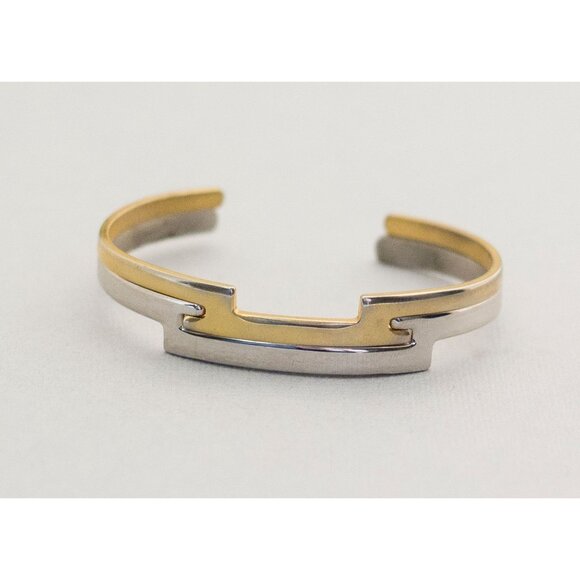 Avon Silver Cuff Bracelet, Avon Bracelet, Avon Jew Cuff Bracelet - CL1 - Picture 2 of 7